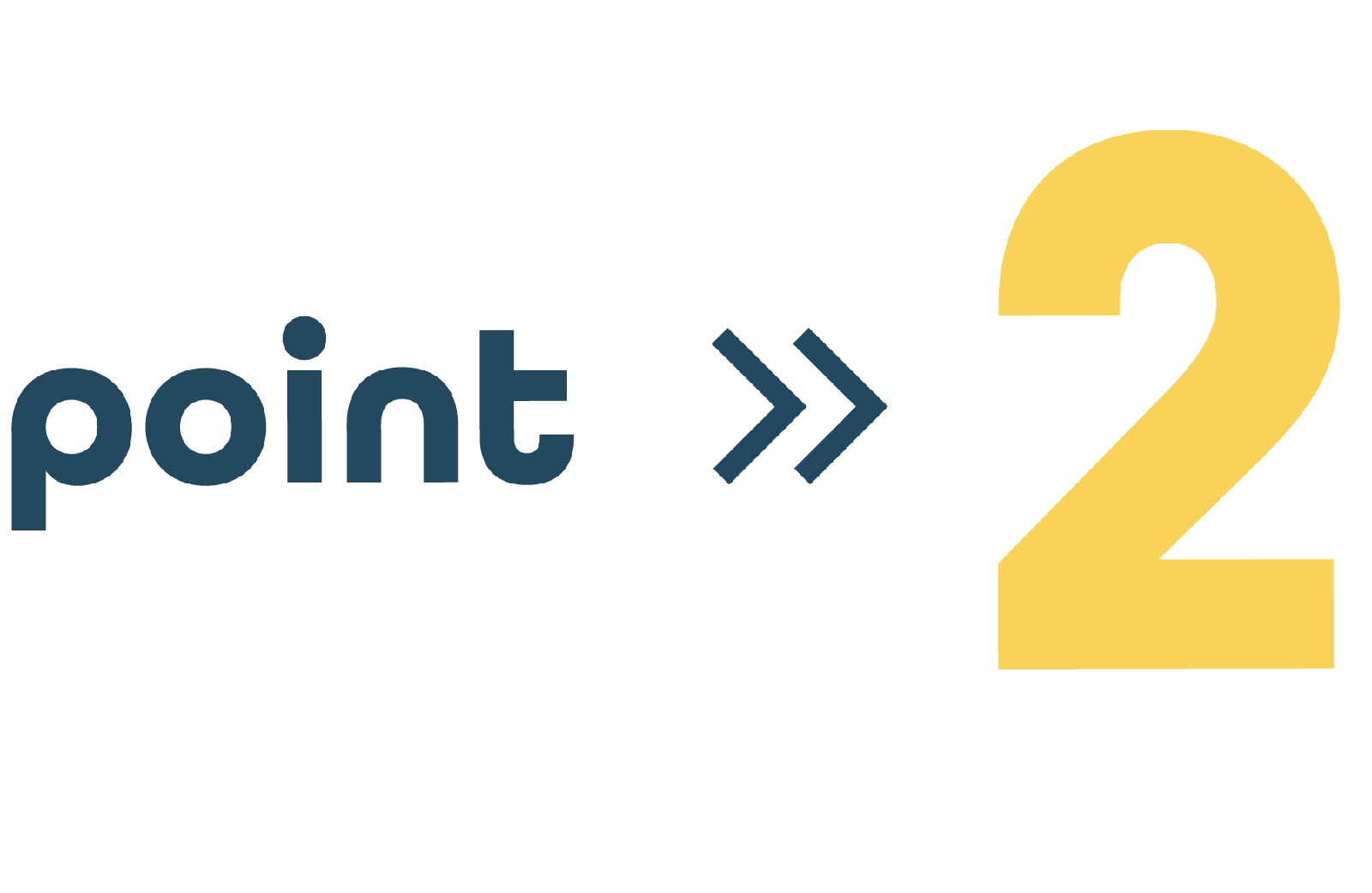 ポイント2の文字
